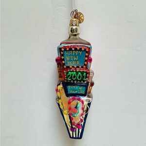 Christopher Radko "Count Down 2001" Decorative Ornament #99-284-1